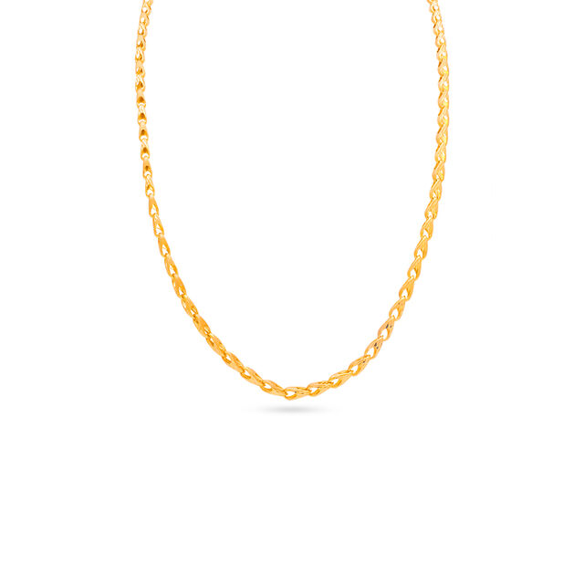 Spiraling Gold Elegant chain