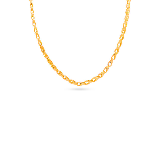 Spiraling Gold Elegant chain