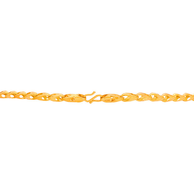 Spiraling Gold Elegant chain