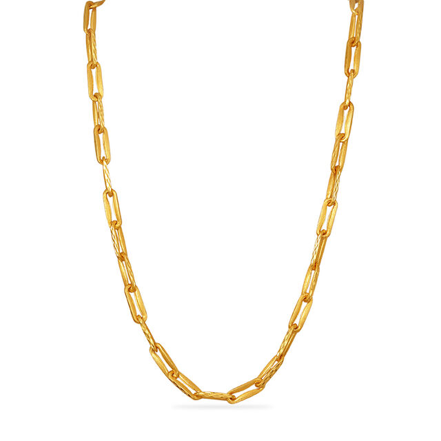 Tanishq 22 Karat Gold Chain for Men