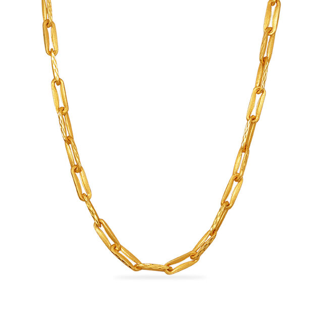 Tanishq 22 Karat Gold Chain for Men