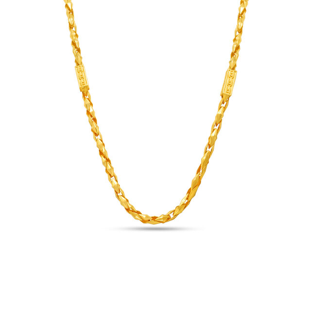Heritage Meets Modern Elegance Gents Gold Chain
