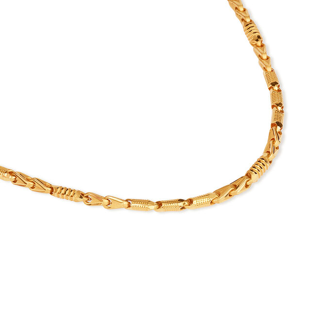Tanishq 22KT Gold Chain for Men 3
