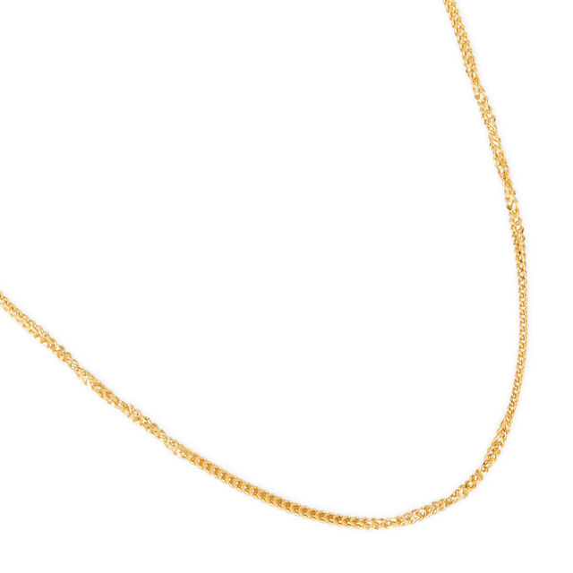 Tanishq 22KT Gold Chain for Men 3