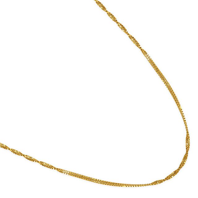 Tanishq 22KT Gold Chain for Men 3