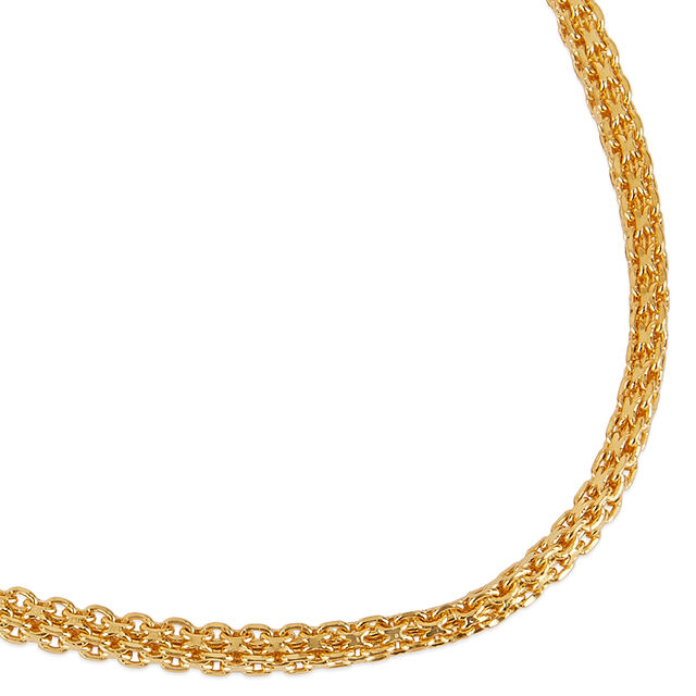 Tanishq 22KT Gold Chain for Men 3