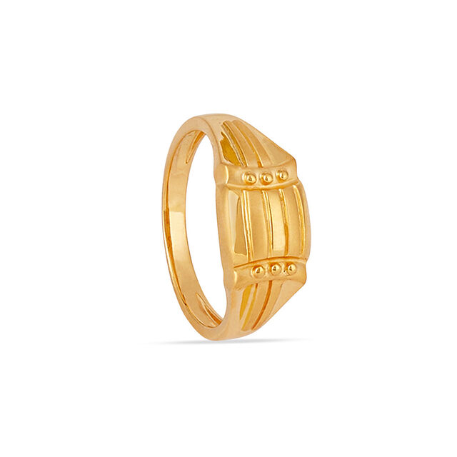 Tanishq 22KT Gold Finger Ring for Men 3
