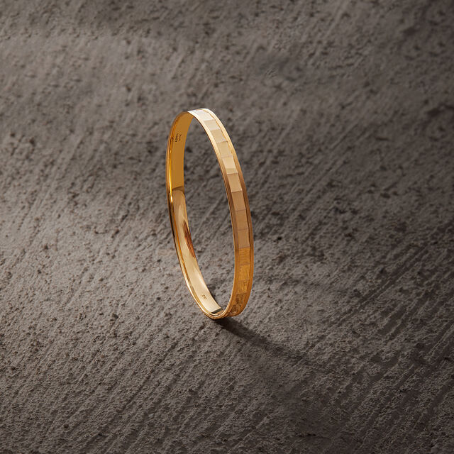 Tanishq Kada of His Legacy Men's 22KTYellow Gold Kada,,hi-res