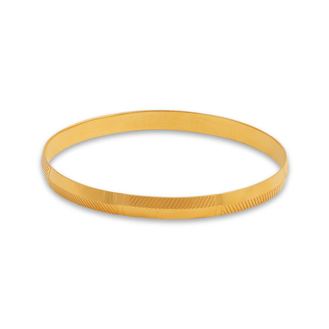 Sleek Gold Gentleman's Kada