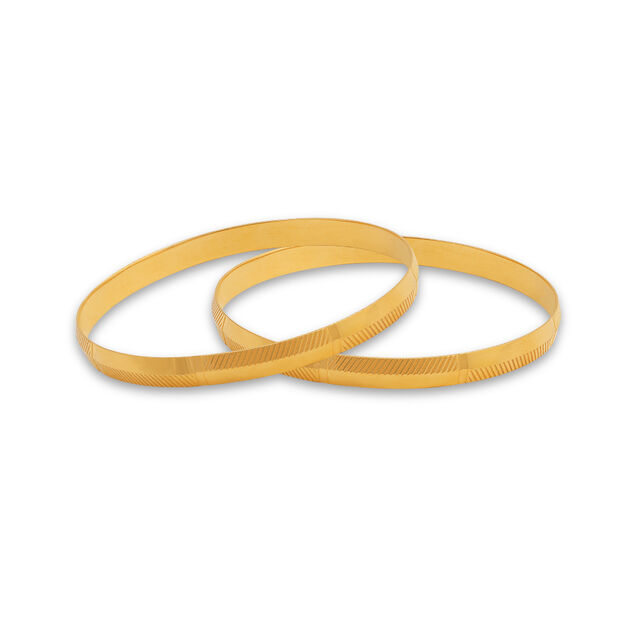 Sleek Gold Gentleman's Kada