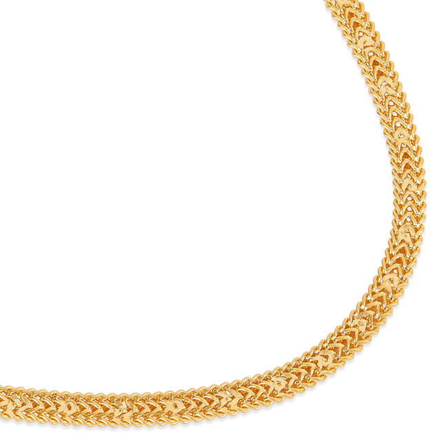 Tanishq 22KT Gold Chain for Men 3