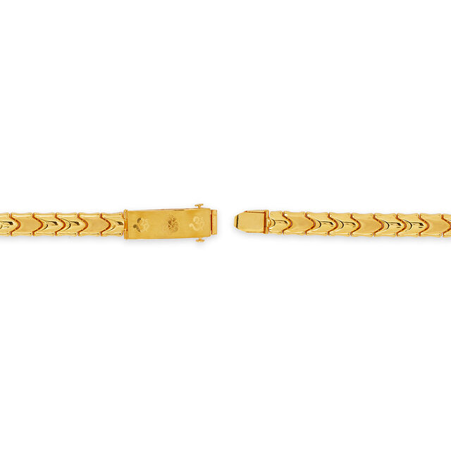 Tanishq 22 Karat Gold Bracelet for Men 2