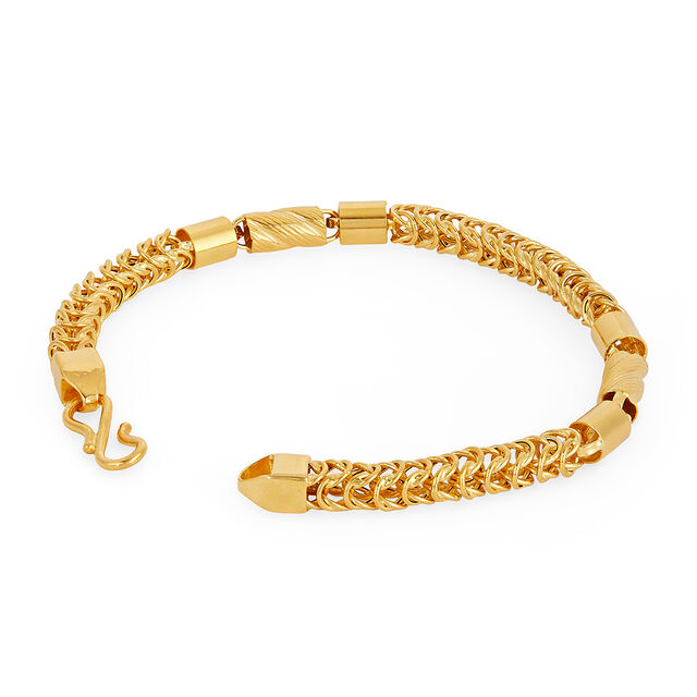 Tanishq 22KT Gold Bracelet for Men 2