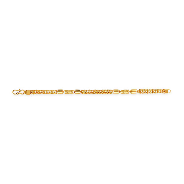 Tanishq 22KT Gold Bracelet for Men 3