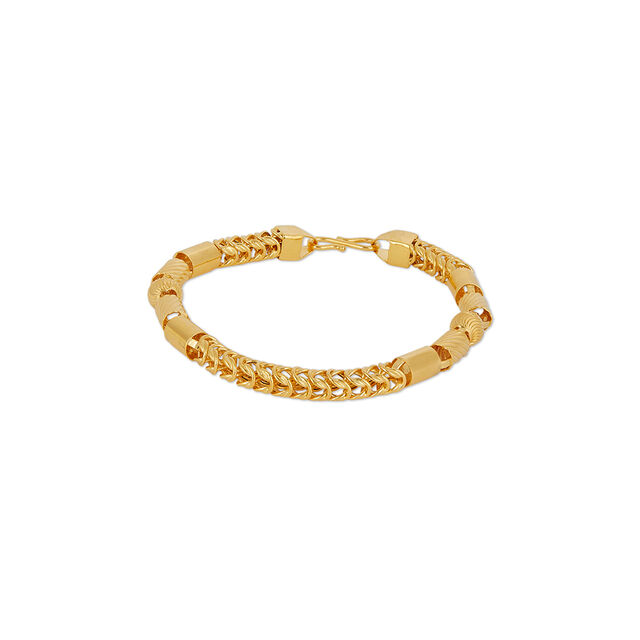 Tanishq 22KT Gold Bracelet for Men 