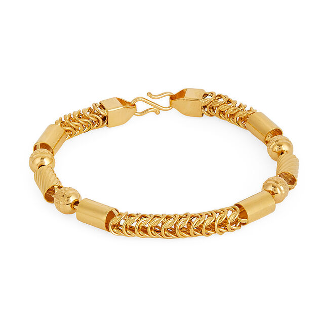 Tanishq 22KT Gold Bracelet for Men 