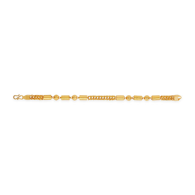 Tanishq 22KT Gold Bracelet for Men 3