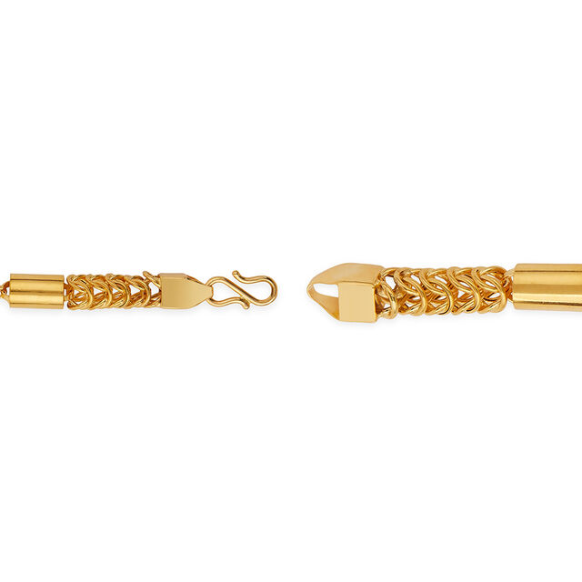 Tanishq 22KT Gold Bracelet for Men 4