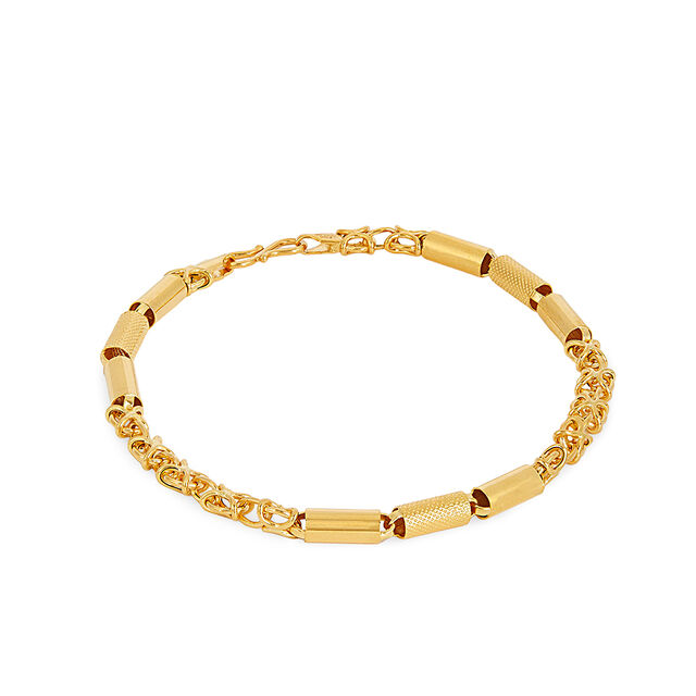 Tanishq 22KT Gold Bracelet for Men 