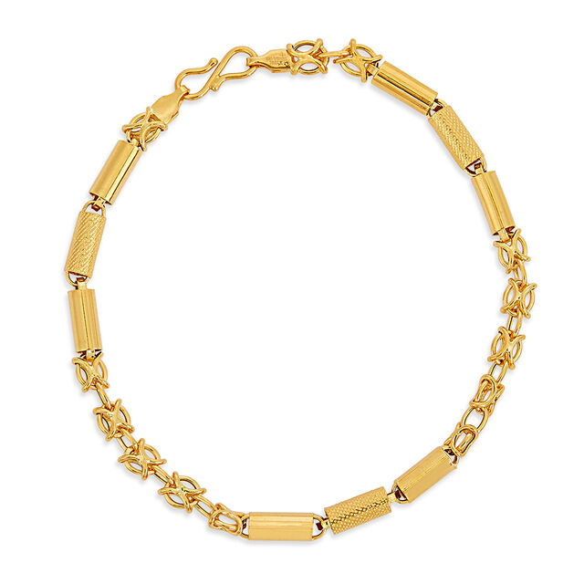 Tanishq 22KT Gold Bracelet for Men 3