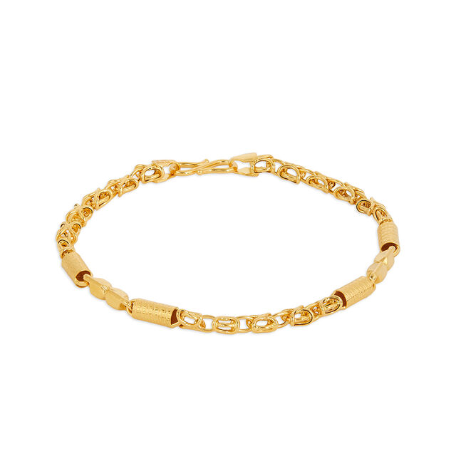 Tanishq 22KT Gold Bracelet for Men 
