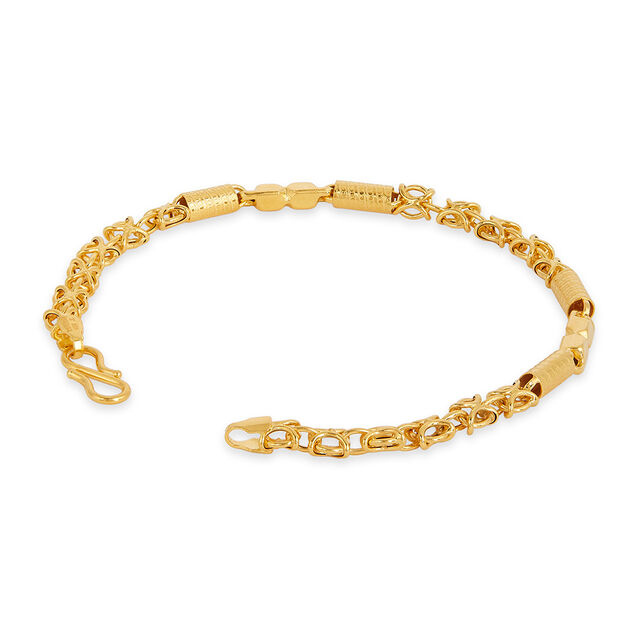 Tanishq 22KT Gold Bracelet for Men 2