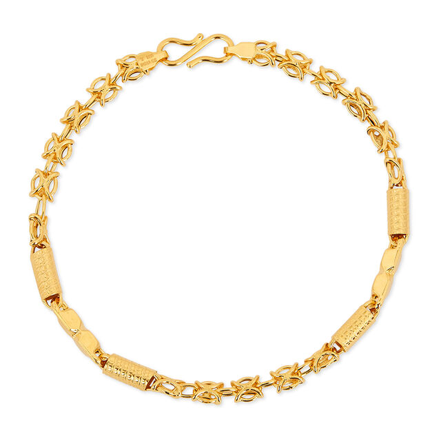 Tanishq 22KT Gold Bracelet for Men 3