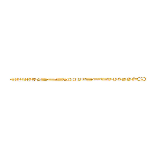 Tanishq 22KT Gold Bracelet for Men 4