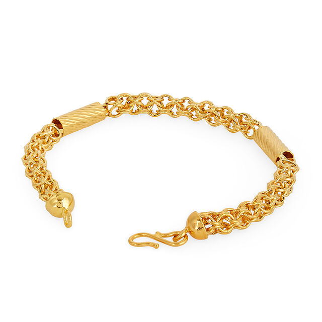 Tanishq 22KT Gold Bracelet for Men 2