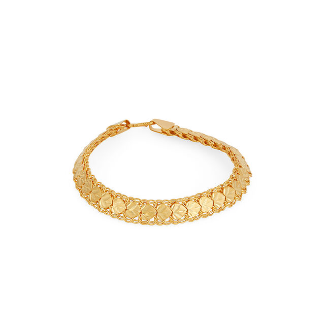 Tanishq 22KT Gold Bracelet for Men 