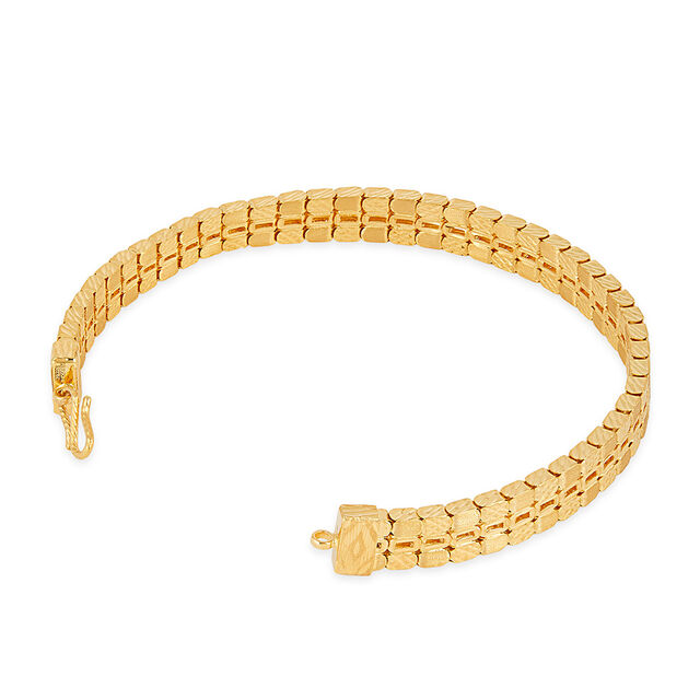 Tanishq 22KT Gold Bracelet for Men 2