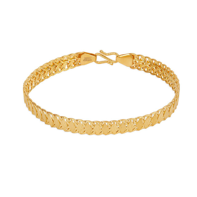 Tanishq 22KT Gold Bracelet for Men 