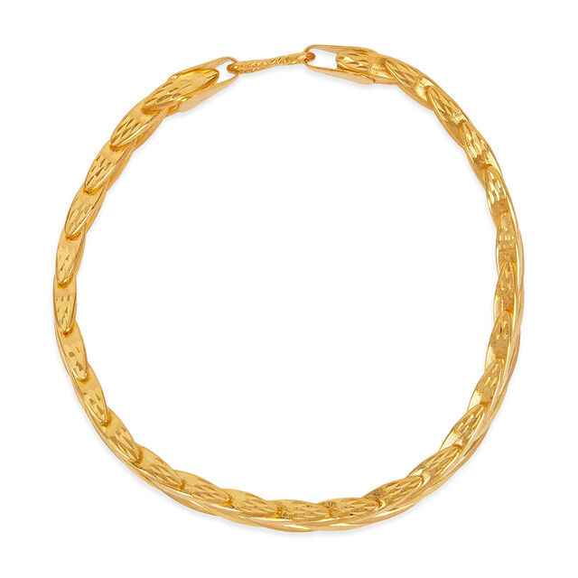 Tanishq 22KT Gold Bracelet for Men 3