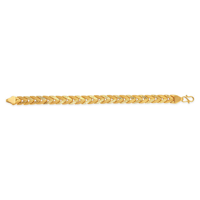 Tanishq 22KT Gold Bracelet for Men 4