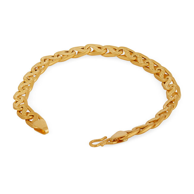 Tanishq 22KT Gold Bracelet for Men 2