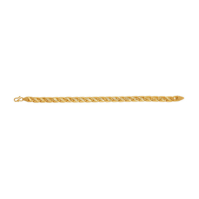 Tanishq 22KT Gold Bracelet for Men 4