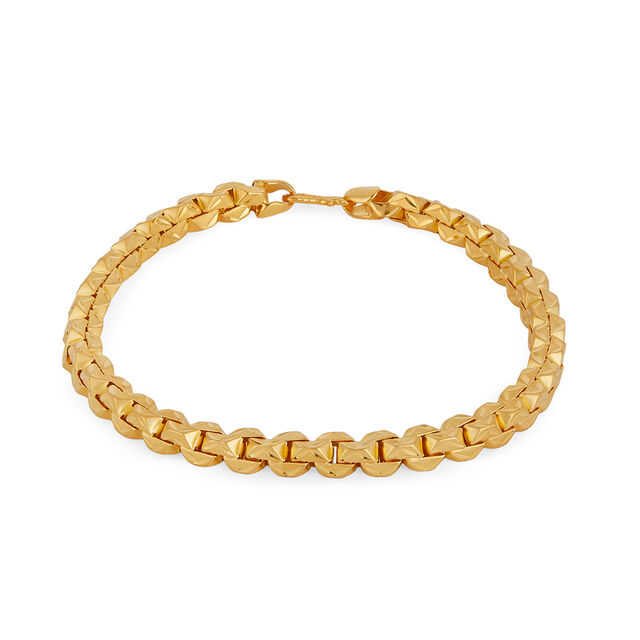 Tanishq 22KT Gold Bracelet for Men 