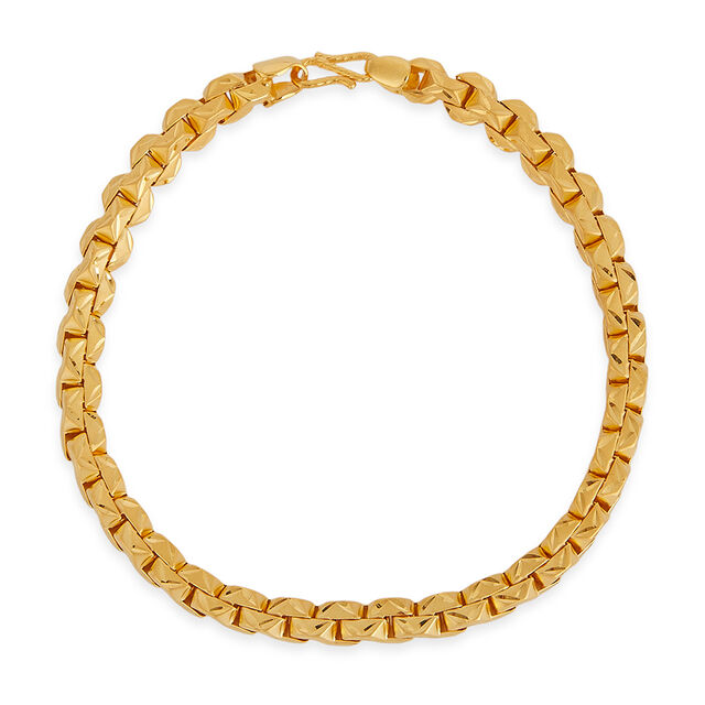 Tanishq 22KT Gold Bracelet for Men 3