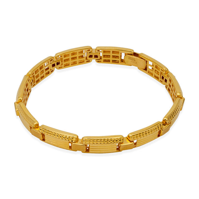 Tanishq 22KT Gold Bracelet for Men