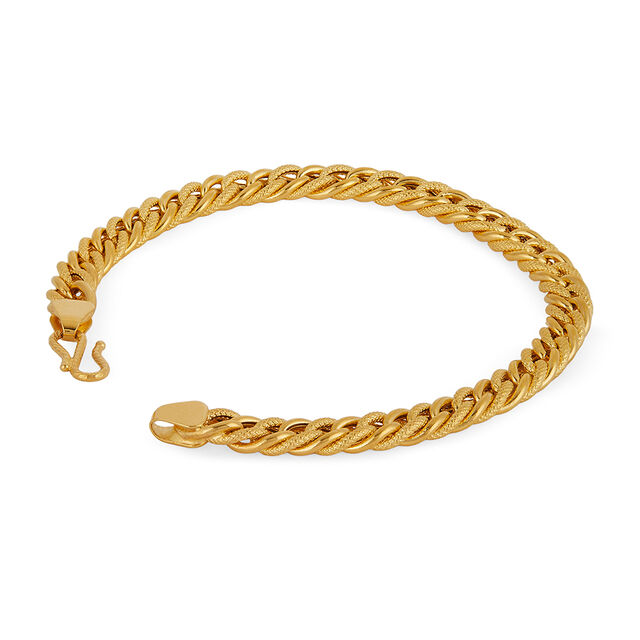Tanishq 22KT Gold Bracelet for Men 2