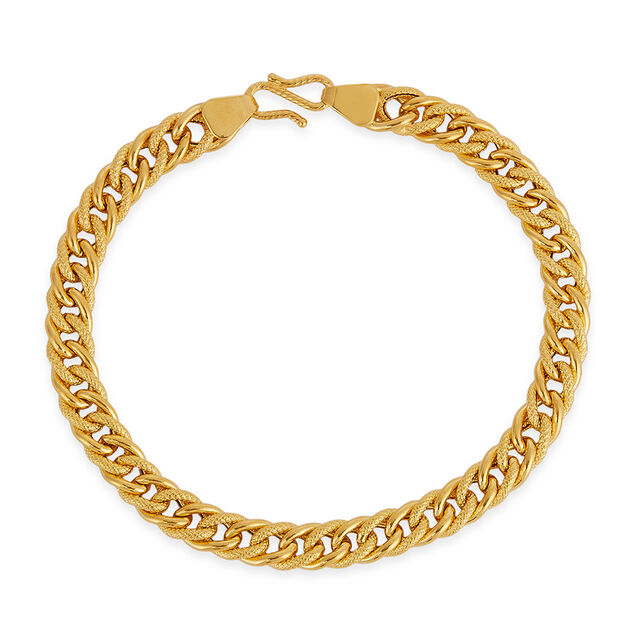 Tanishq 22KT Gold Bracelet for Men 3