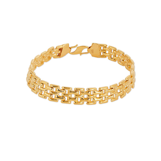 Tanishq 22KT Gold Bracelet for Men 