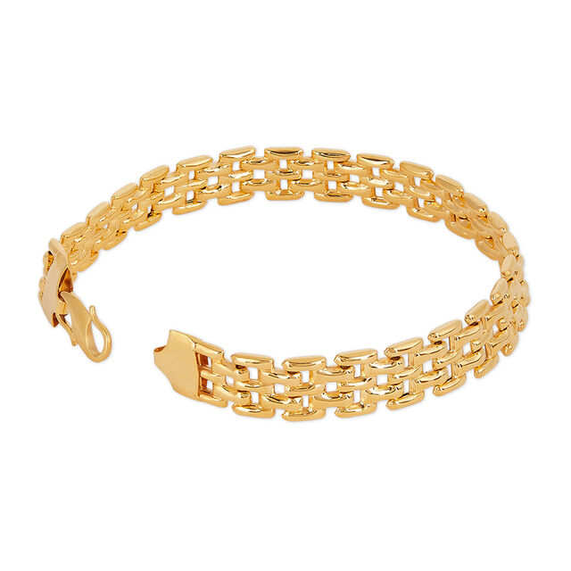 Tanishq 22KT Gold Bracelet for Men 2