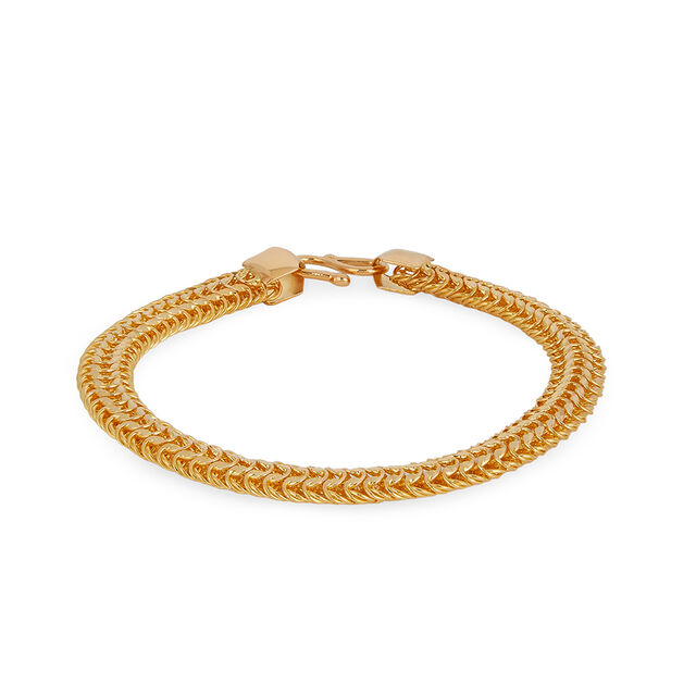 Tanishq 22KT Gold Bracelet for Men 