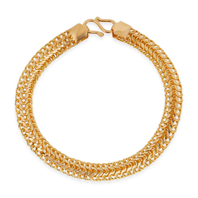 Tanishq 22KT Gold Bracelet for Men 3
