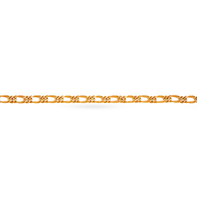 Classic Gold Figaro Bracelet 