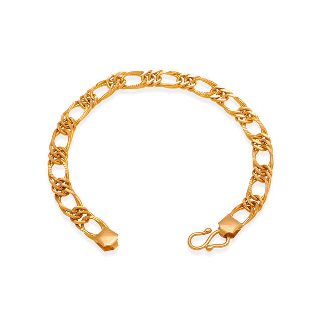 Classic Gold Figaro Bracelet 3