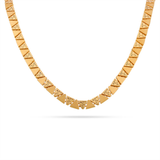 Elegant Triangular Link Chain 2