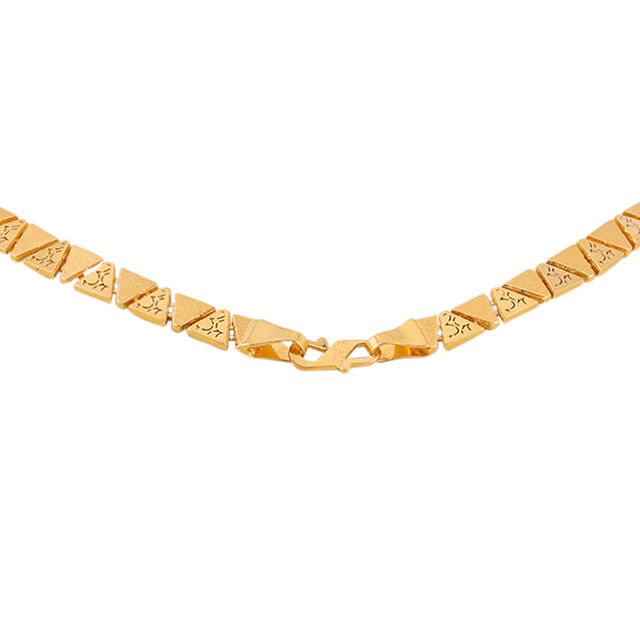 Elegant Triangular Link Chain 3