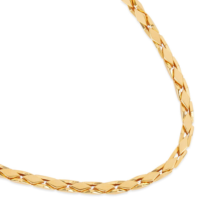 Tanishq 22KT Gold Chain for Men 3